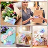 2021 quality Adhesive Stickers Greeting Cards 50pcs Pink Thank You For Supporting My Small Business Card Thanks Appreciation Cardstock Sellers Gift 5*9cm