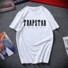 2023 Trapstar Hoodies Decoding Hooded Sportswear-gray Revolution Medium Men's and Women's Sportswear Suit Set Short Sleeve fashion