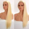 2021 new Blonde 613 Lace Front Wig Pre Plucked With Baby Hair 13x4 Lace Frontal Wig Remy Brazilian Straight Human Hair Wig