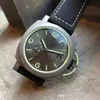 Orologio di lusso PAM1118 VS orologi da uomo custodia in carbonio 42mm super verde zaffiro luminoso specchio pieghevole fibbia pieghevole