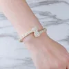TOPGRILLZ Personality 5mm Bracelet High Quality Iced Out Micro Pave Cubic Zirconia Hip Hop Fashion Jewelry Gift For Women 220117