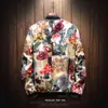 6 Style Fashion Spring Print Casual Jacket Mens Japanska Streetwear Designer Kläder Plus Asiatisk Storlek M-XXXL 4XL 5XL 211217