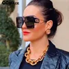 46371 Brand Design Luxury Square Sunglasses Men Femmes Fashion Shades UV400 Vintage Lunes 253L