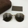 New style designed unisex metal multi-shaped sunglasses uv400 HD gradient lenses56-18-145lightweight fashion goggles 0723 fullset case