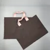 Marka Projektanci Kobiety Monogramny Frosted Torby Torby Plastikowa Torba Oryginalna Wysokiej Jakości Mężczyźni Odzież Torby Na Zakupy Moda Prezent Pudełko Pakowanie Torba Na Ramię