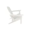 US-amerikanische Stock-Möbel um HDPE-Harzholz-Adirondack-Stuhl - white268k