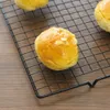 Cooling Tray Carbon Steel Non-stick Cooling Encryption Black Cake Bread Biscuit Pizza Display Rack Kitchen Baking Tools