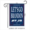 30 * 45cm FJB 가든 플래그로 가자 Brandon USA Biden Flag 편지 스타 패턴 인쇄 배너 5 26WF H1