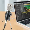 Microphones Micr￳fono bm 900 USB para Karaoke, studio, bm 800, condensador grabaci￳n de ordenador, bm800, avec support, Popfilter