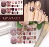 22 Tips / ark Toe Nail Sticker Album Design Manicure Accesoires Nailart Stickers Wraps DIY Women Salon Loveliness