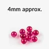 4mm 6mm 8mm 6*15mm Ruby Terp Pearl Ball Smoking Pill Spinning Insert Dab Bead Capsule For Quartz Banger Nail Rigs Water Bong