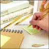 Długopisy Długopisy Pisanie Materiały Office School Business Industrial 30 sztuk Pen Lekki Czarny Ink Metal Set Dla (Gold) Drop Dostawa 2