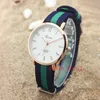 Xingyun Fashion Personality Ins Fashions Card Puzzle KCM Quartz Watchwoman Classic Style Color Nato Band Watch Wholesale Wristwatches