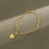 real gold ankle bracelet