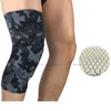 Par honungskaka anti-kollision Sport Knee Brace Protective Sleeve Guard Gear Stöd Andningsskydd för utomhus