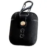 Étui de protection rigide en cuir suédé en fibre de carbone pour écouteurs Airpods Pro 1 et 2 écouteurs Bluetooth