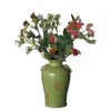 Decorative Flowers & Wreaths 7Pcs Short Stem Mini Rosa 18" Length Simulation Retro Rose For Wedding Home Artificial
