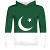 Men039s Bluzy Bluza Pakistan Męska nazwa Niestandardowa Numer Pak Zipper Bluza Nation Flaga Islam Arabska Islamska PKist8825456