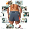 Aimpact Moda Casual Shorts para Homens Atlético Exercício Treino Ginásio Treinamento Esporte Beachwear Trunks AM2207 210716