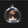 Горячие Продажи 60 мм Висит Tealight Держатель Tealible Globes Terrarium Свадьба Свеча Подсвечник Подсвечник Ваза Главная Отель Украшение 509 V2