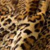 Kvinnors päls faux päls ny kvinnors faux päls rockar leopard imitation mink lång kappa kvinnlig päls överrock vändning krage vintage damer päls jackor hkd230727