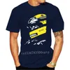 Men's T-Shirts Ayrton Senna T Shirt Long Sleeve Sweatshirt Hoodie Youth O-Neck Sunlight Men T-Shirt Top Tee