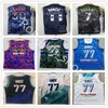 Basket för män 2021 Stephen Curry Kevin Giannis Durant Antetokounmpo Luka Doncic MVP Select Series Jersey Toppkvalitet