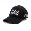DHL lässt Go Brandon Stickerei Herren Womens Baseball Caps USA Amerikanische Flagge einstellbare Snapback-Kappen gewaschene Baumwoll-Hüte CDC21