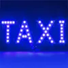 택시 택시 앞 유리 앞 유리 LED 라이트 사인 자동차 운전자를위한 고휘도 램프 전구 핫 세일