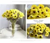Real Touch Artificial Anemone Silk Flores Artificiales For Wedding Holding Fake Flowers Home Garden Decorative Wreath SN3784