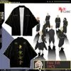 Anime Tokyo Revengers Manji Gang Tee Short Sleeve Hoodies Shorts Manjiro Sano Cosplay Ken Ryuguji Sommar Toman Uniform Y0913