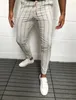 2021 novos elegantes homens slim fit stripe business calça formal calças de escritório casual skinny negócio formal terno terno calças vestido