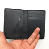 Klasyczne mężczyźni Kobiety Bifold Credit Designer Uchwyt karty Fashion Kontrola Styl kwiatowy Mens Mini Bank Luksusowy posiadacz karty Mały portfel Slim Pocket Organizer WTIH Box