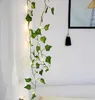 2M/20 LED plantes artificielles chaîne lumière vert feuille lierre vigne fée feuilles d'érable lampe guirlande bricolage suspendu ing Y0720