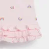 Little Maven Girls Sukienki Rainbow Turn-Down Collar Odzież Kids Summer Children's Princess Costume 2121 Dress 211109