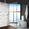 Sistema de ducha de baño pulido cromado Mezclador termostático Faucet Set 6 masaje 2 pulgadas jet ducha cabeza precipitaciones