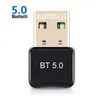 USB Bluetooth 5.0 Dongle Adapter för PC -datorhögtalare Trådlös sändare Bluetooth4.0 EDR Mini Music Audio Mottagare APTX