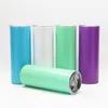 Sublimatie DIY Straight Tumblers 20oz Glow in The Dark Tumbler Lichtgevende Paint Luminescent Magic Skinny Cup W-00878