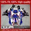 Fairings de molde de injeção para BMW S-1000RR S 1000RR 1000 RR S1000-RR Blue Black 2015-2018 Bodywork 20no.6 S1000rr 15 16 17 18 S1000 RR 2015 2016 2017 2018 OEM Bodys Kit