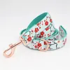 floral Dog Collar Bow Tie with Metal Buckle Big and Small Dog&Cat Pet Accessories Y200515