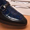 Moda 2021, zapatos de vestir formales de negocios para hombres, mocasines casuales de cuero genuino de alta calidad para hombres, zapatos planos de fiesta de boda de diseñador de marca, tamaño 38-44