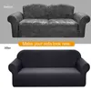Meijuner Sofa Cover Waterproof Solid Color High Stretch Slipcover All-inclusive Elastic Couch s For Dining Room 211116