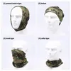 Casquettes de cyclisme Masques Bandana tactique militaire Foulards d'été Masque de tête tubulaire Scraf Camo Anti-UV Coupe-vent Cache-cou pour hommes