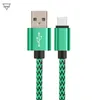 1 متر 3ft 2 متر 6ft 3 متر 10 قدم المعادن النحاس مايكرو شاحن usb مزامنة البيانات المنسوجة مضفر الحبل نوع ش شحن كابل لالروبوت سامسونج الهاتف الذكي