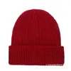 Czapki czapki/czaszki 9 kolorów Unisex stały kolor prawdziwy futra czapka zimowa czapka dla kobiety dzianiny maska ​​akrylowa jesień ciepłe czaszki delm22