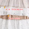Skirts Spring/Summer 2021 Elastic Waist Thinner Mid-Length Crochet Hollow Lace Large Skirt Female