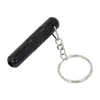50 mm Main Mini Portable En Métal Pipe à priser renifler porte-cigarette accessoires avec porte-clés chaîne