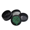 Durable Zinc Alloy Herb Grinder 50MM 4 Layers Style Metal Tobacco Spice Grinder With Pollen Catcher Smoke Water Pipe