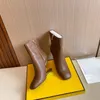 Designer mulheres botas de couro liso casual sapatos macio inverno quente meninas marrom sapato meio tornozelo boot sapatos de salto alto