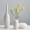 decoração de vaso de porcelana branca